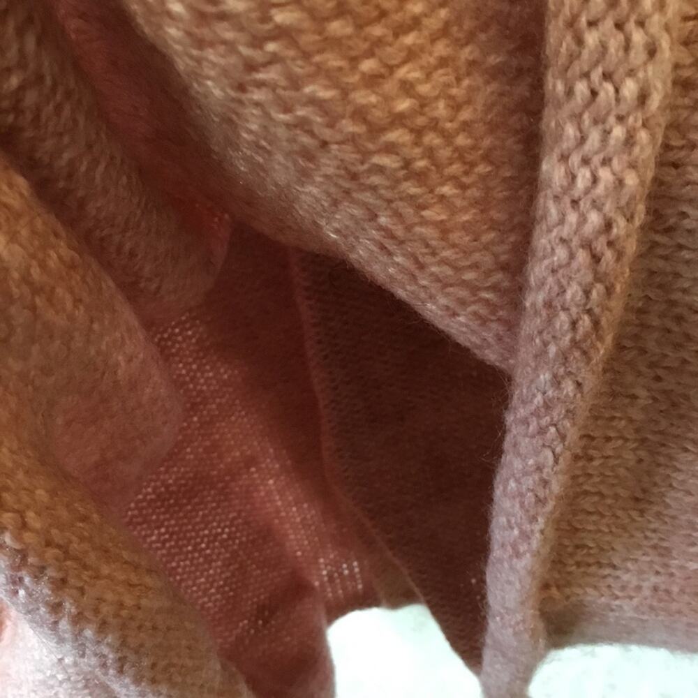 American South Side Pink Alpaca Wool Sweater - Picture 8 of 9